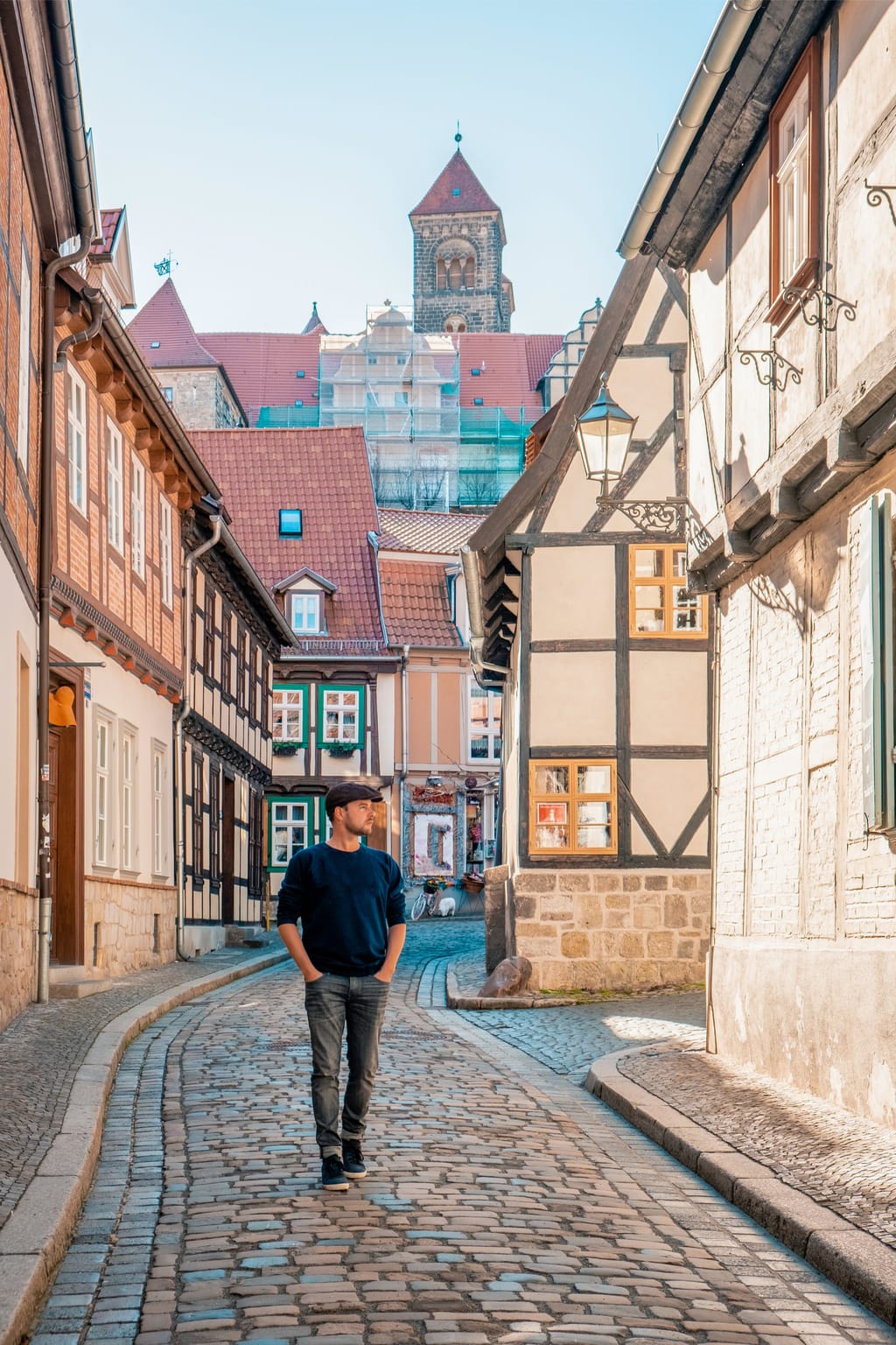 Historical Town of Quedlinburg in Harz Germany