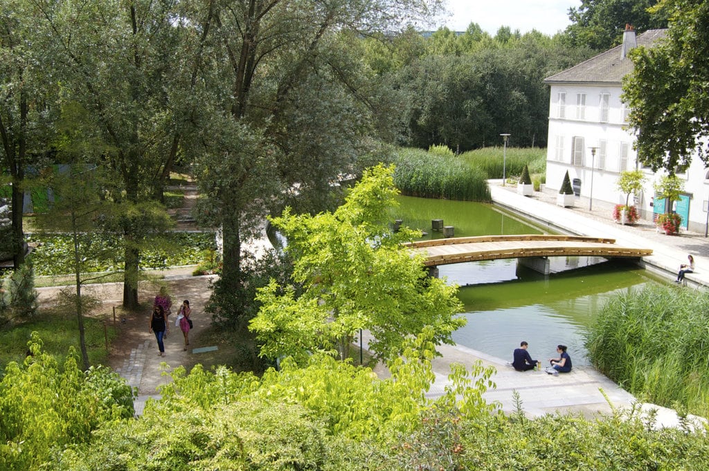 Parc de Bercy in Paris