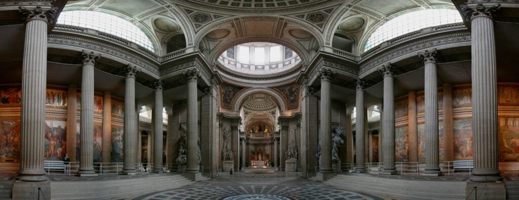 Inside Pantheon Museum, Paris