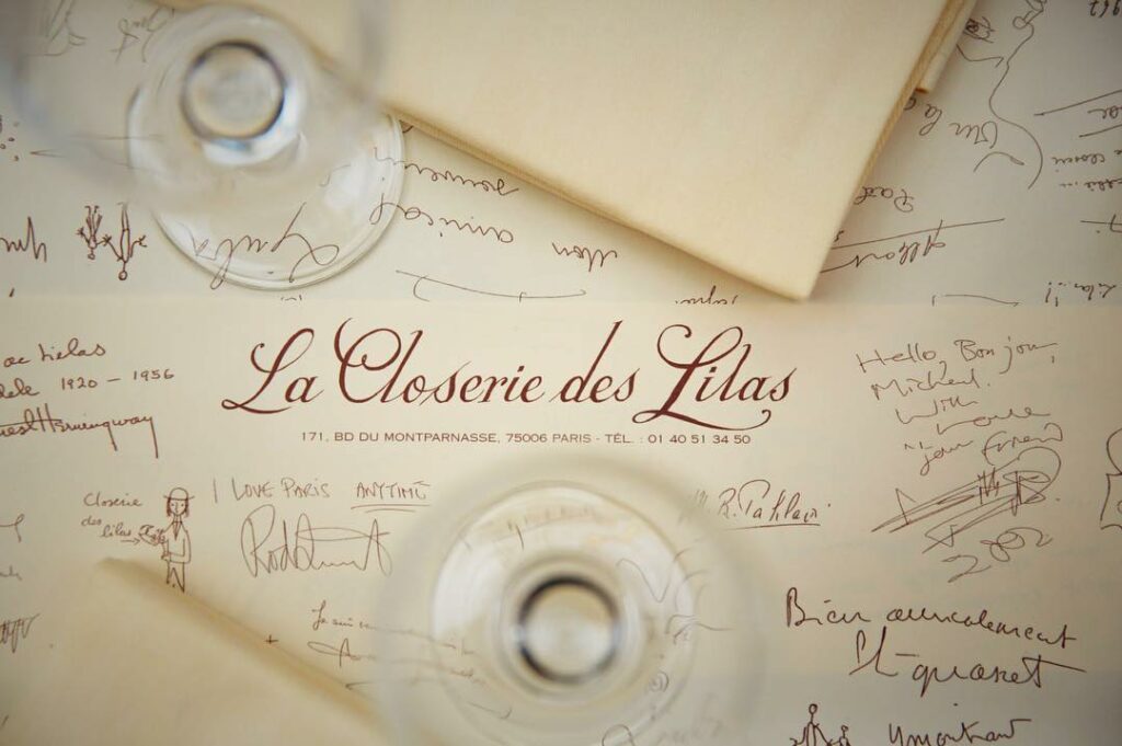 La Closerie des Lilas, Instagram-worthy Cafe in Paris