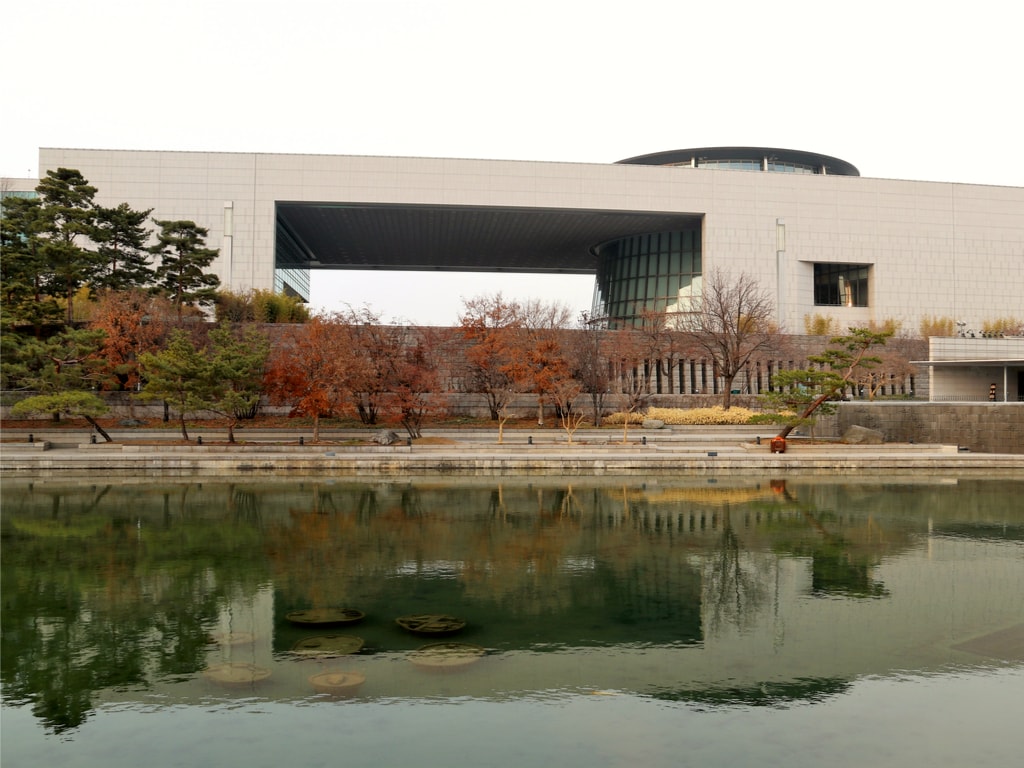 The Exterior Of The National Museum Of Korea