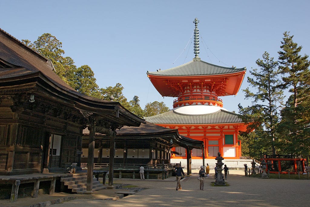 Danjōgaran in Mount Kōya, Wakayama prefecture, Japan