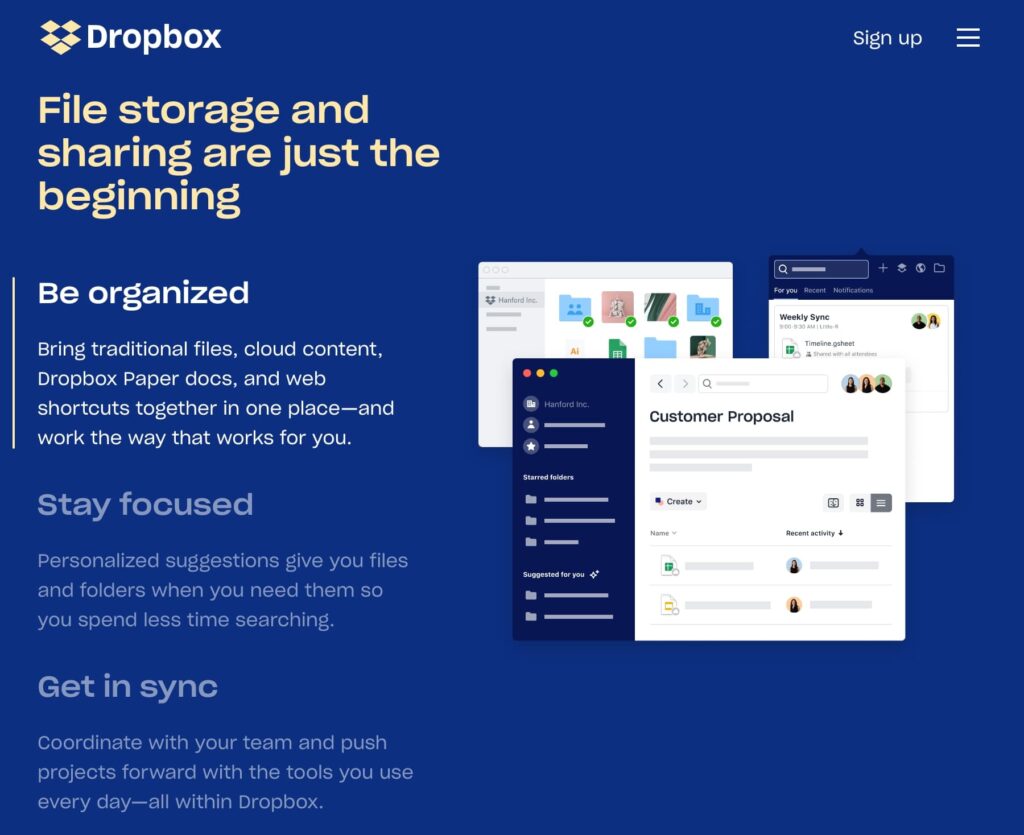 Dropbox - Cloud File Storage App