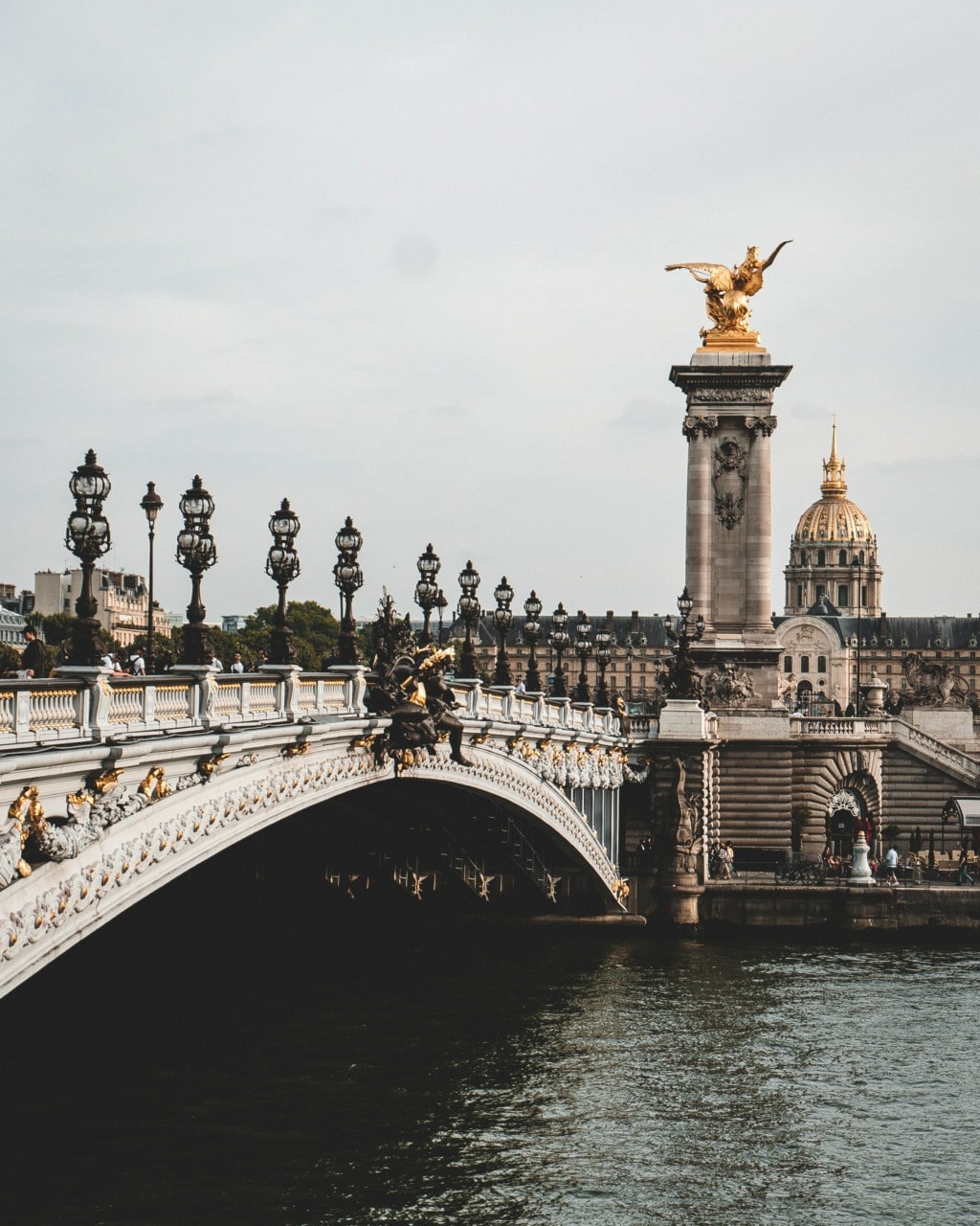 Pont Alexandre III bridge is the most beautiful bridge of Paris in my opinion