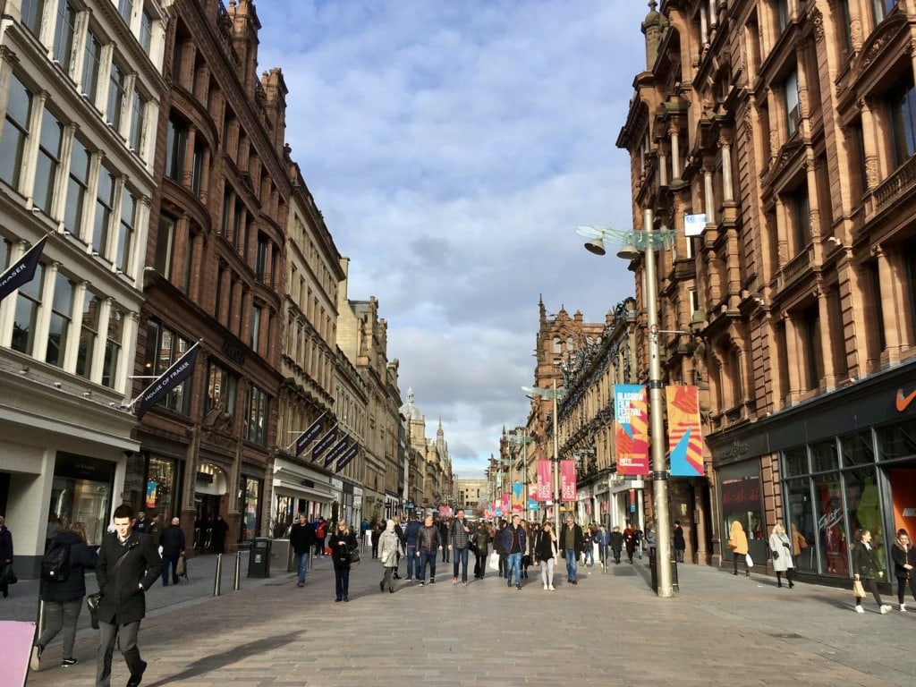 Buchanan Street in Glasgow