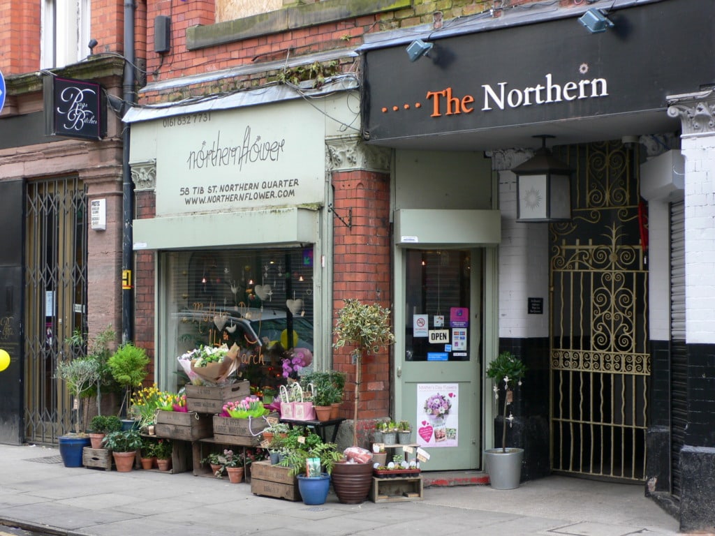 The Northern Quarter in Manchester