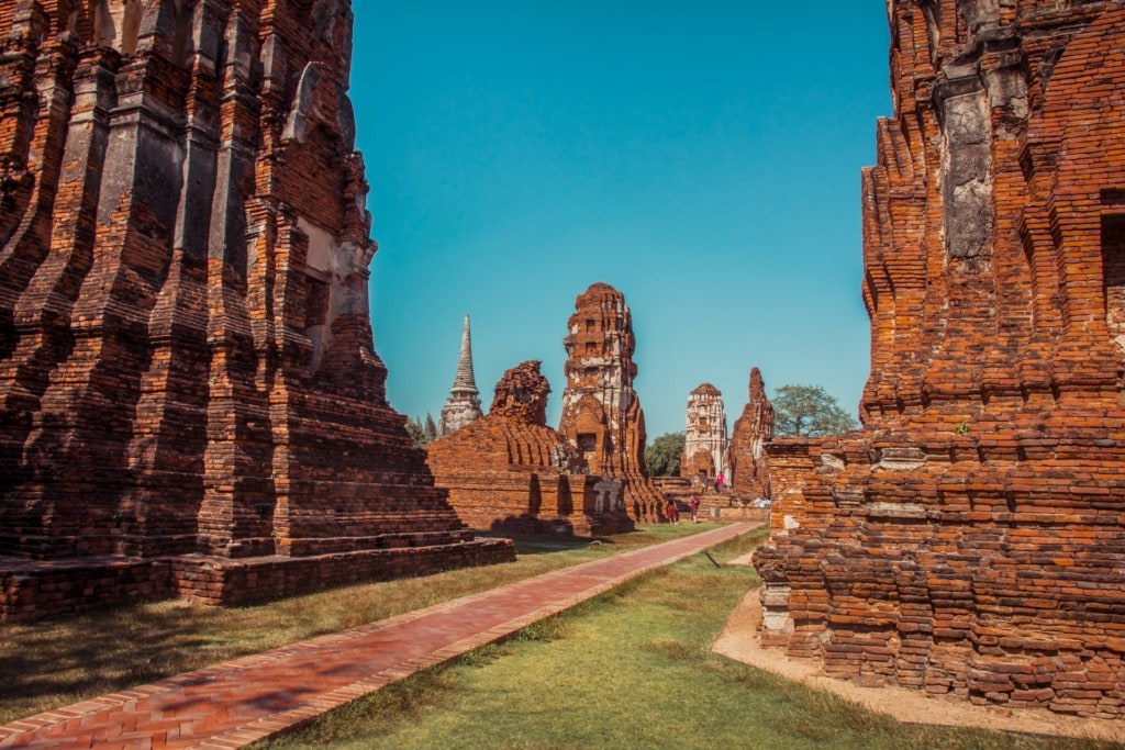 Ayutthaya ruins in Thailand