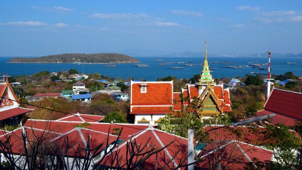 Koh Sichang - Panoramic view of the island