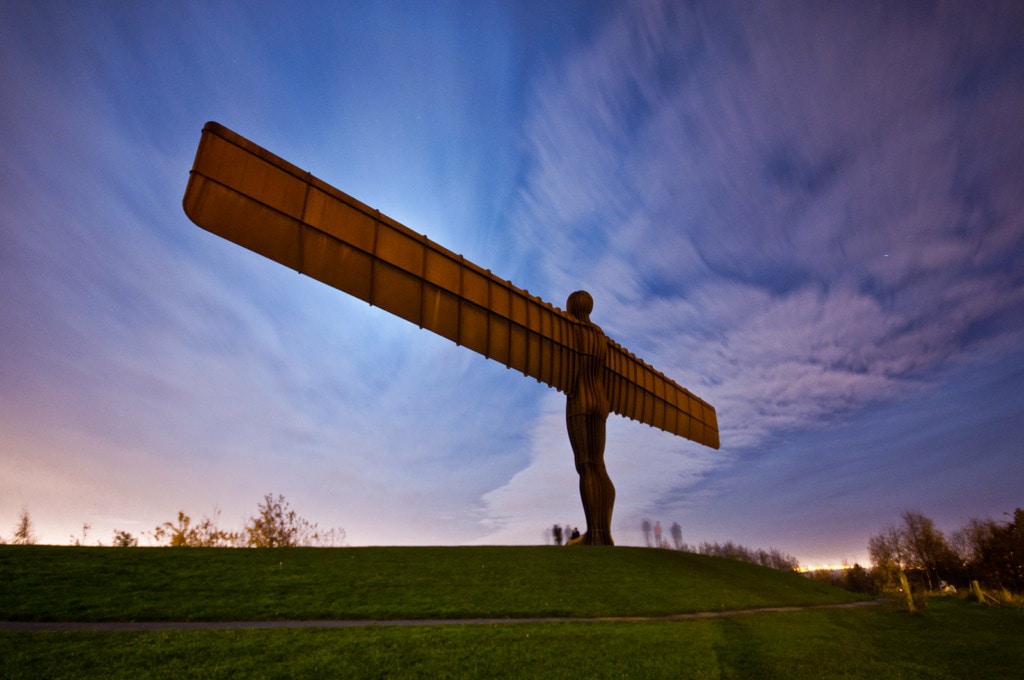 Angel of the North statue in Newcastle upon Tyne