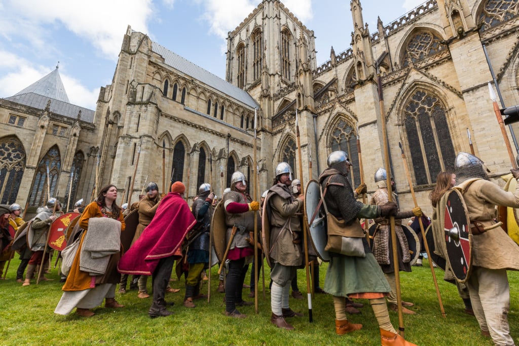 Jorvik Viking Festival in the North of England