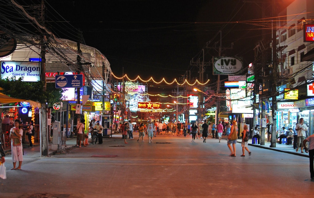 Bangla street in Phuket