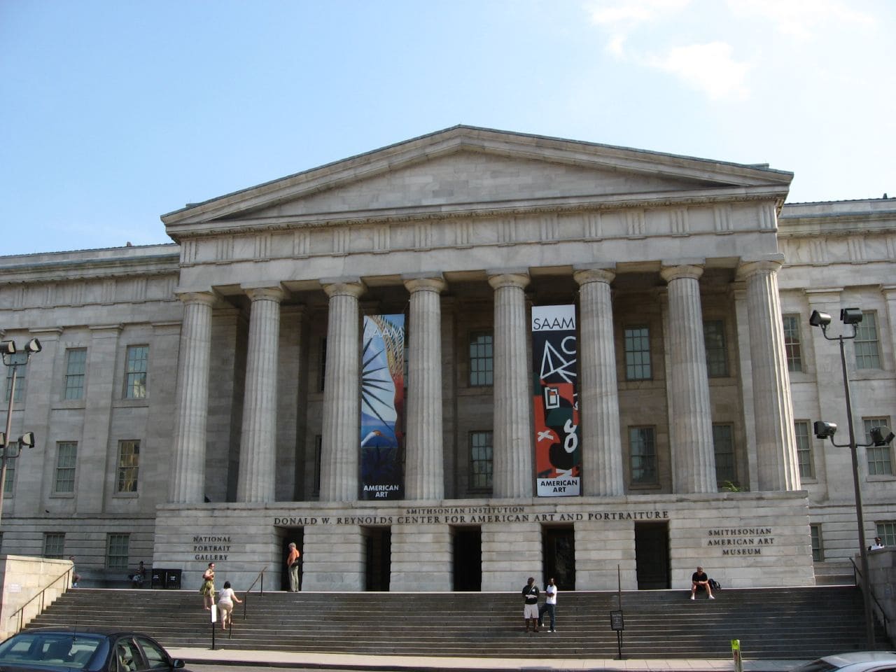 National Portrait Gallery in historic art museum located in Washington D.C
