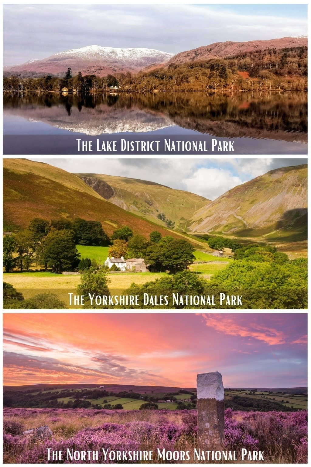 National parks on the Coast to Coast walk route