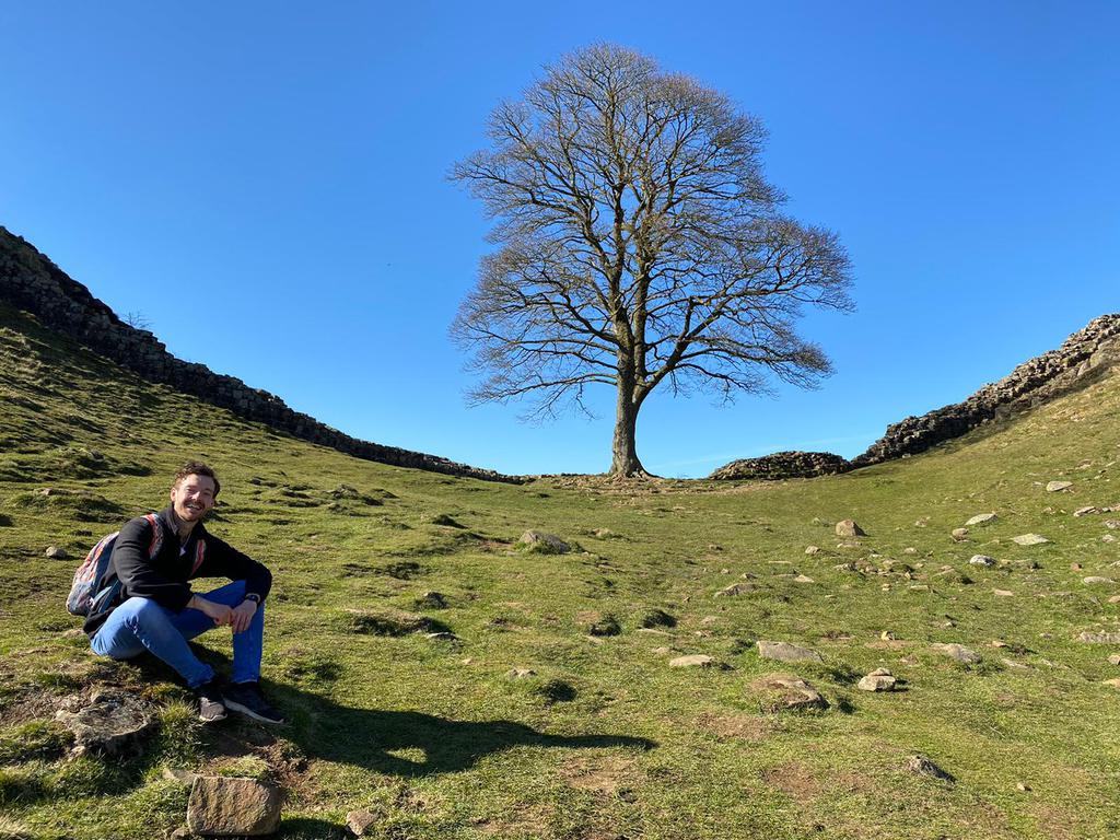 A short stop at the famous Sycamore Gap