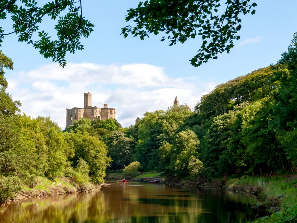 Warkworth Castle River