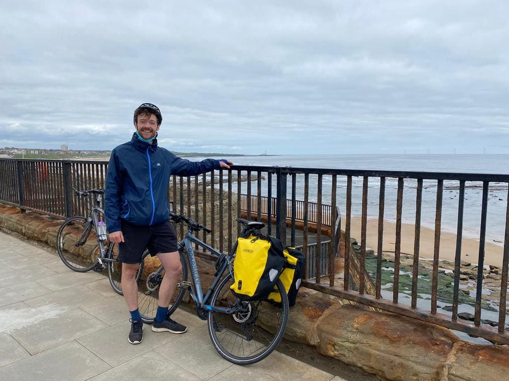 Cycling In Whitley Bay, Tynemouth To Blyth Beach Route