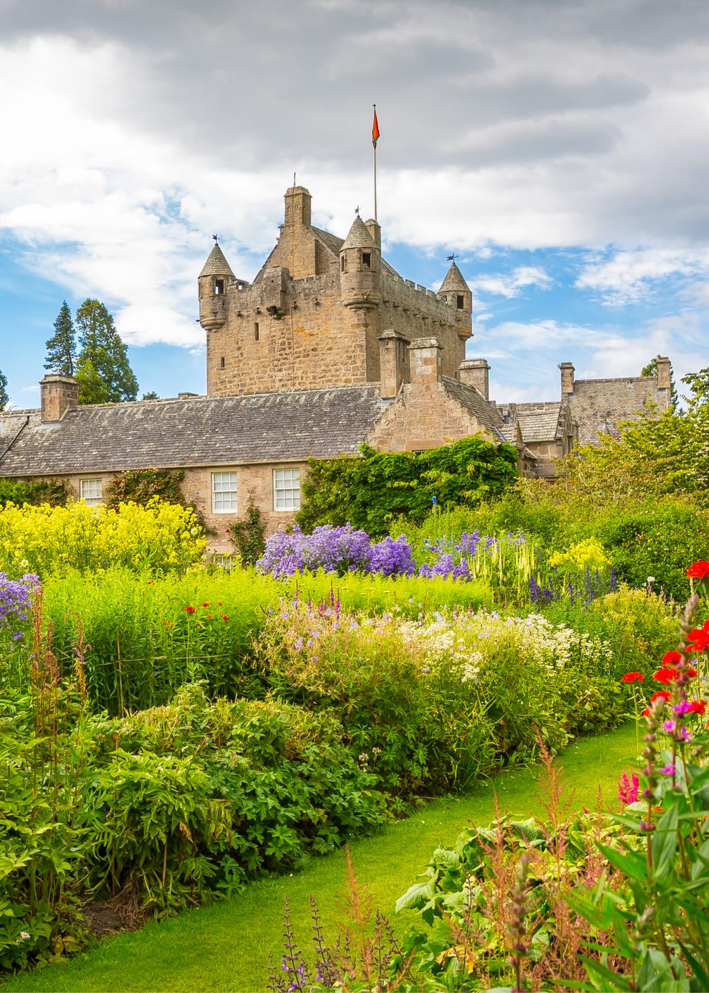 Cawdor Castle and gardens near Inverness, Scotland