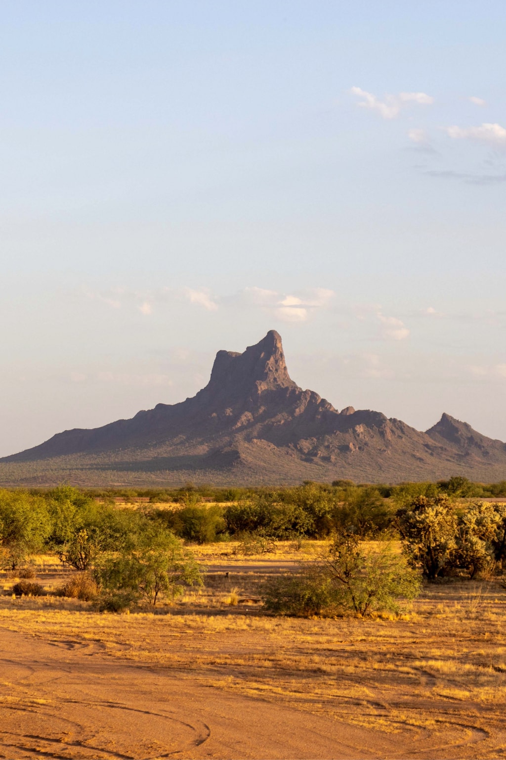 Picacho Peak State Park located between Phoenix and Tucson
