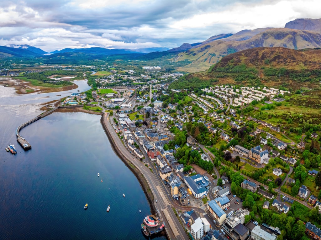 Aerial View of Fort William