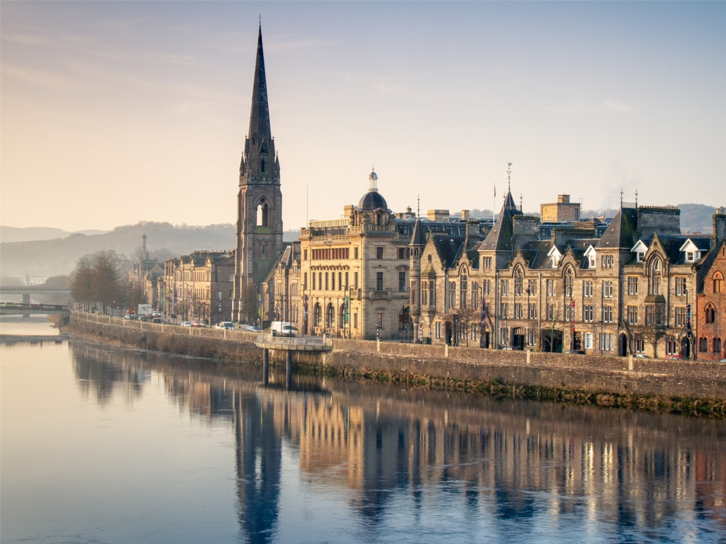The City of Perth by the River Tay