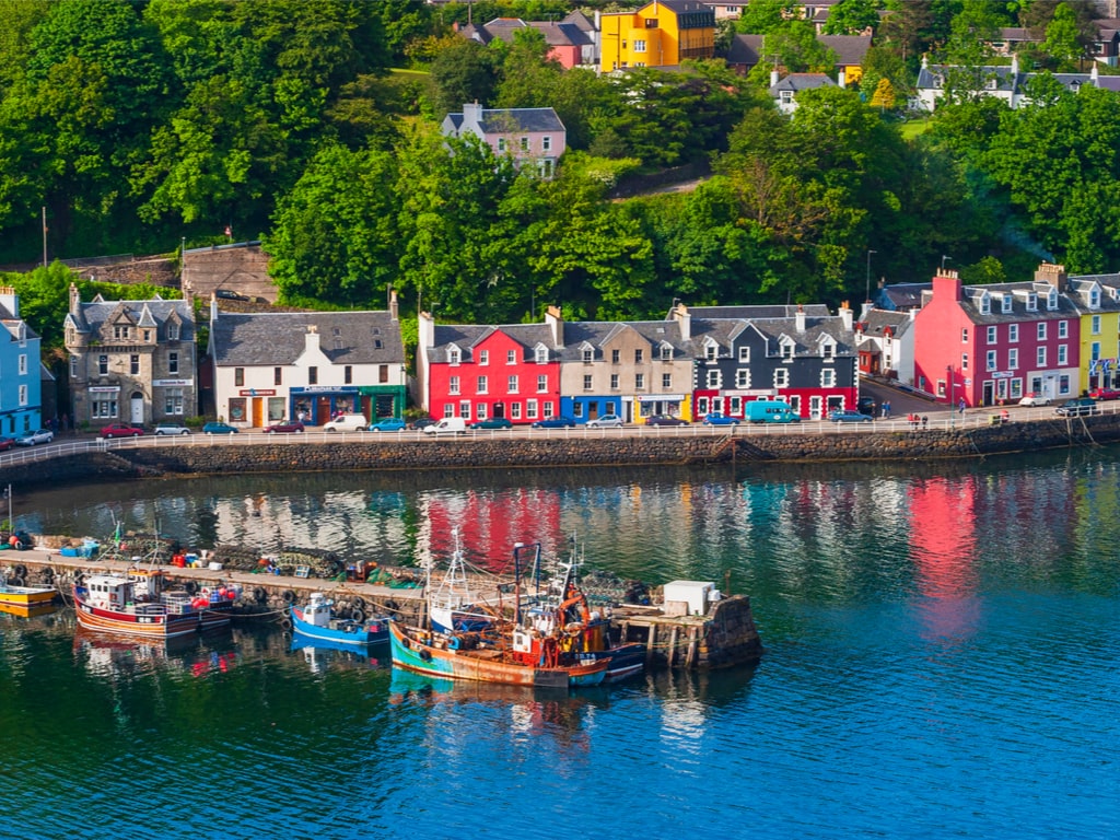 The colorful village of Tobermory