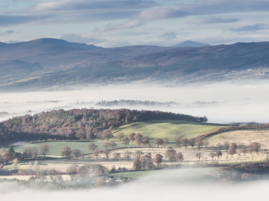View over the Aird from Craig Phadrig near Inverness