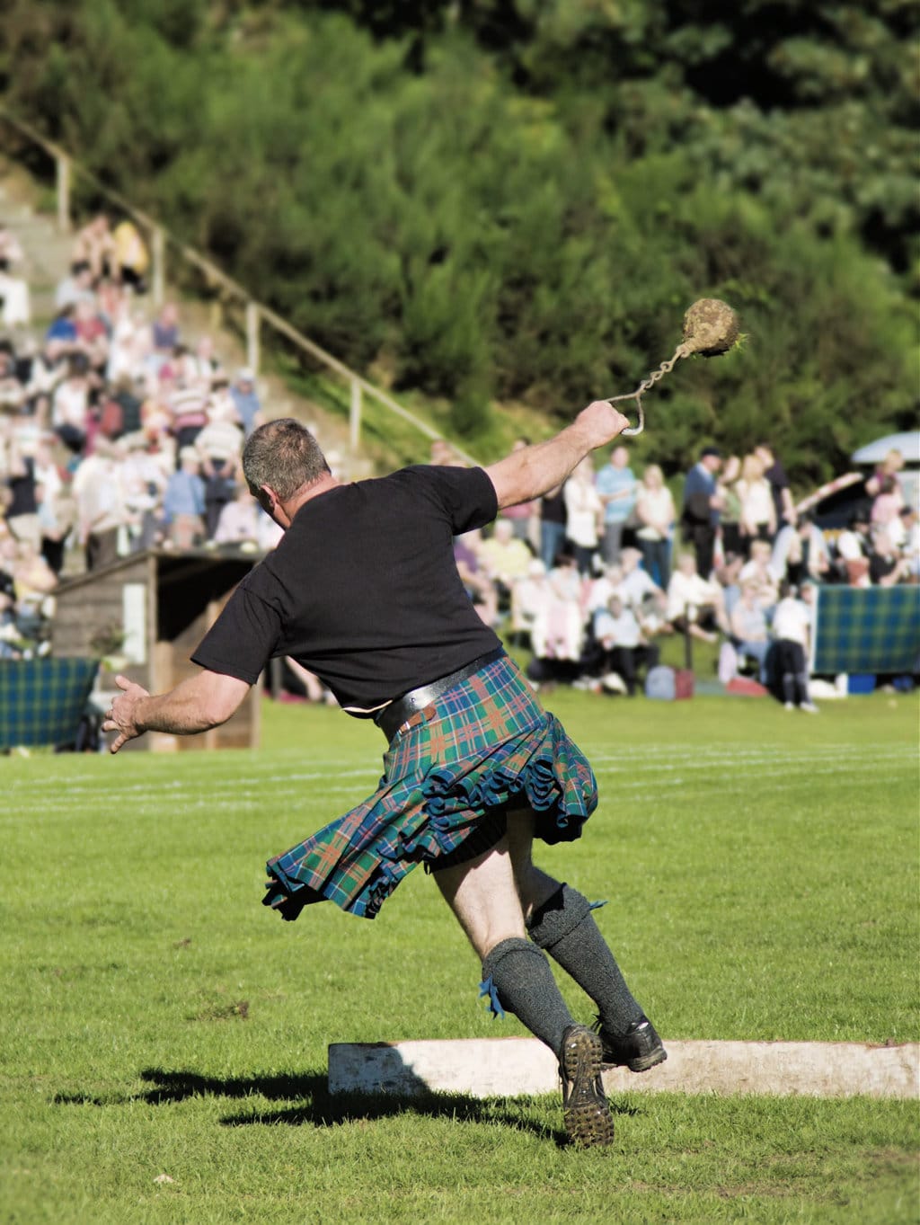 Highland Games Throwing Stone