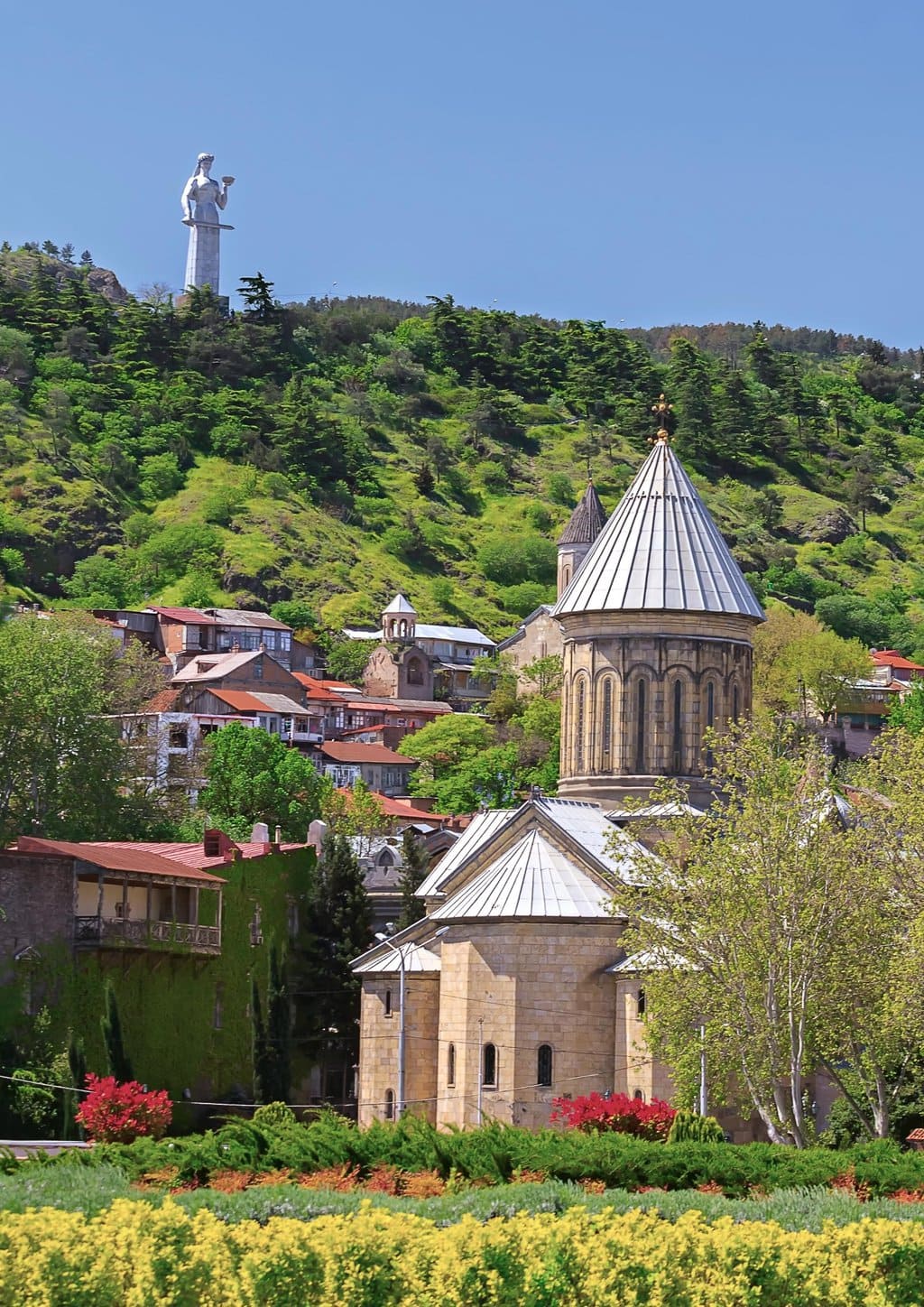 Beautiful View of Tbilisi, Georgia