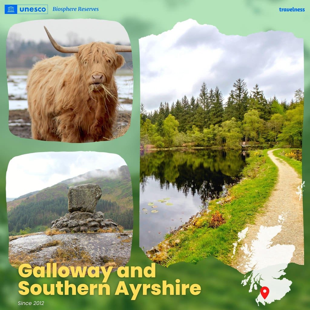 Galloway and Southern Ayrshire Unesco Biosphere Reserves in Scotland