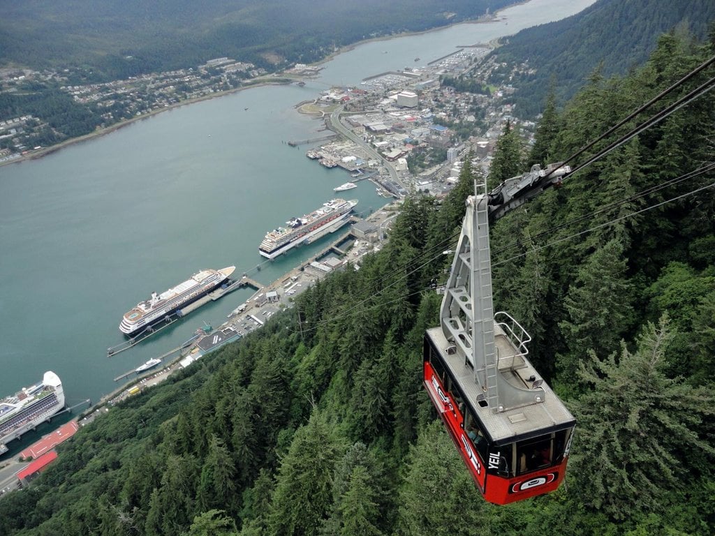 A view of Juneau, Alaska