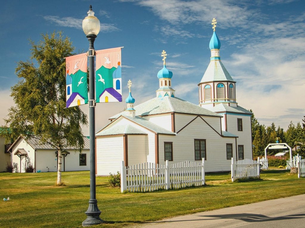 The Holy Assumption of the Virgin Mary Russian Orthodox Church in Kenai, Alaska