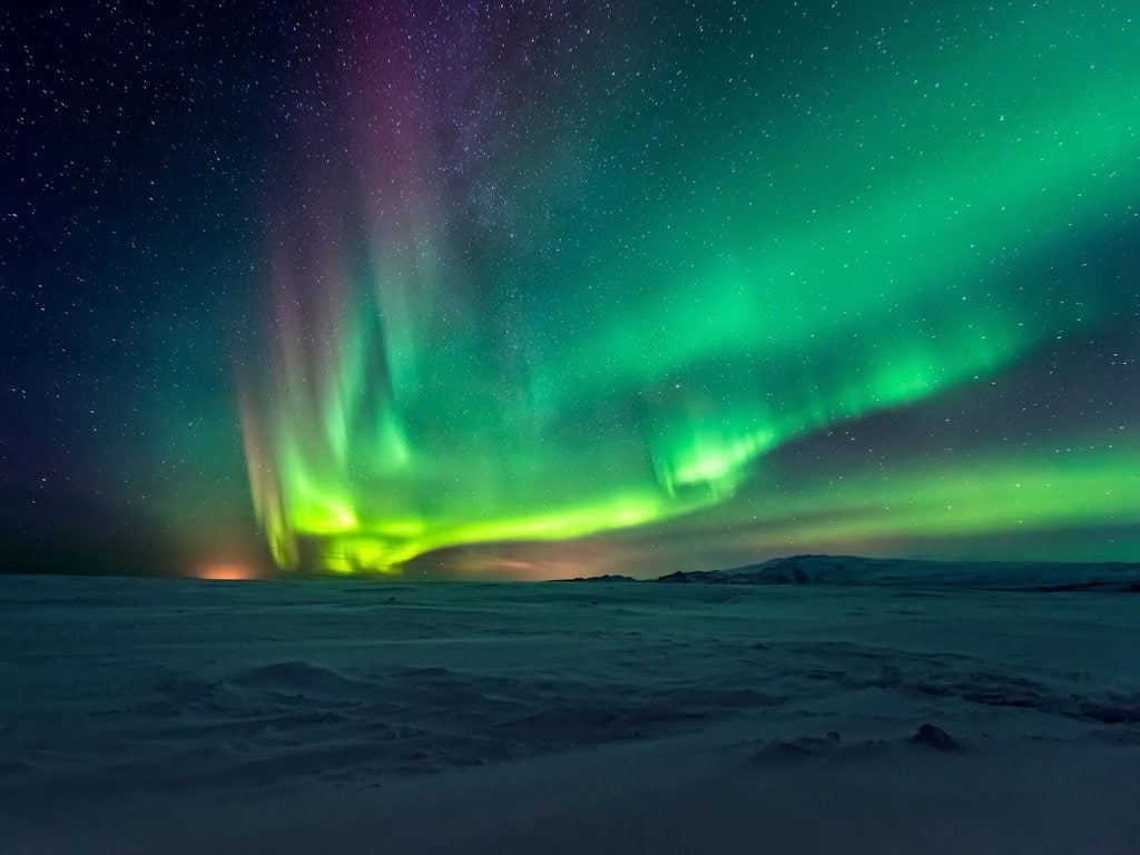 Dazzling Northern Lights in Alaska