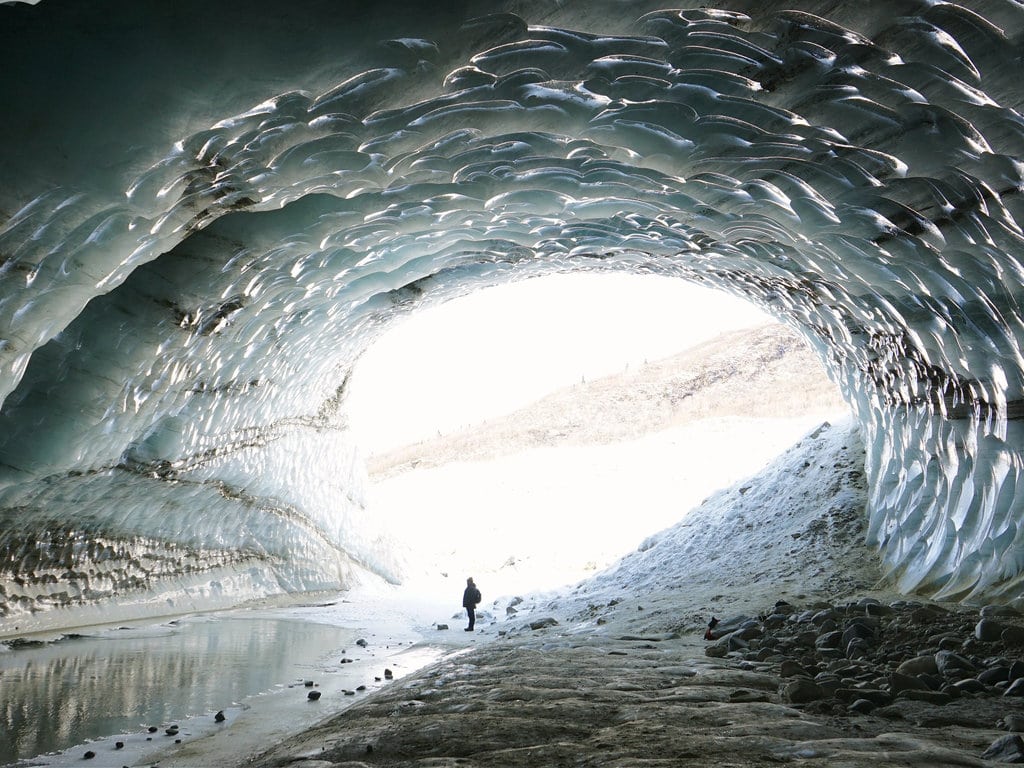 Castner Glacier Ice Cave