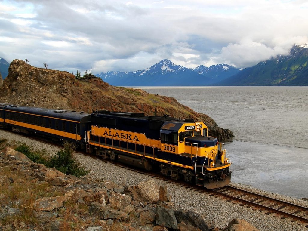 Glacier Discovery Train in Alaska
