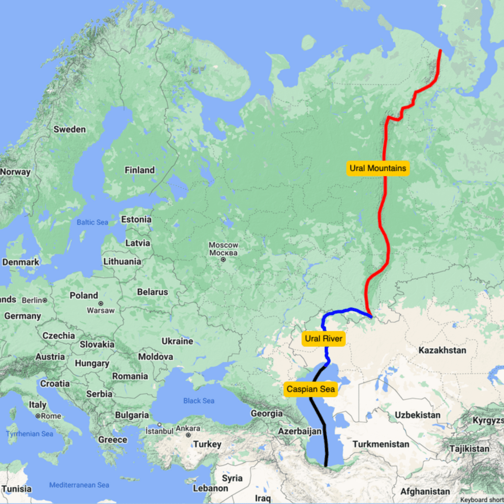 Is Georgia In Europe Or In Asia Detailed Answer With Maps   Europe Asia Borders Definition 1.2df0d729 