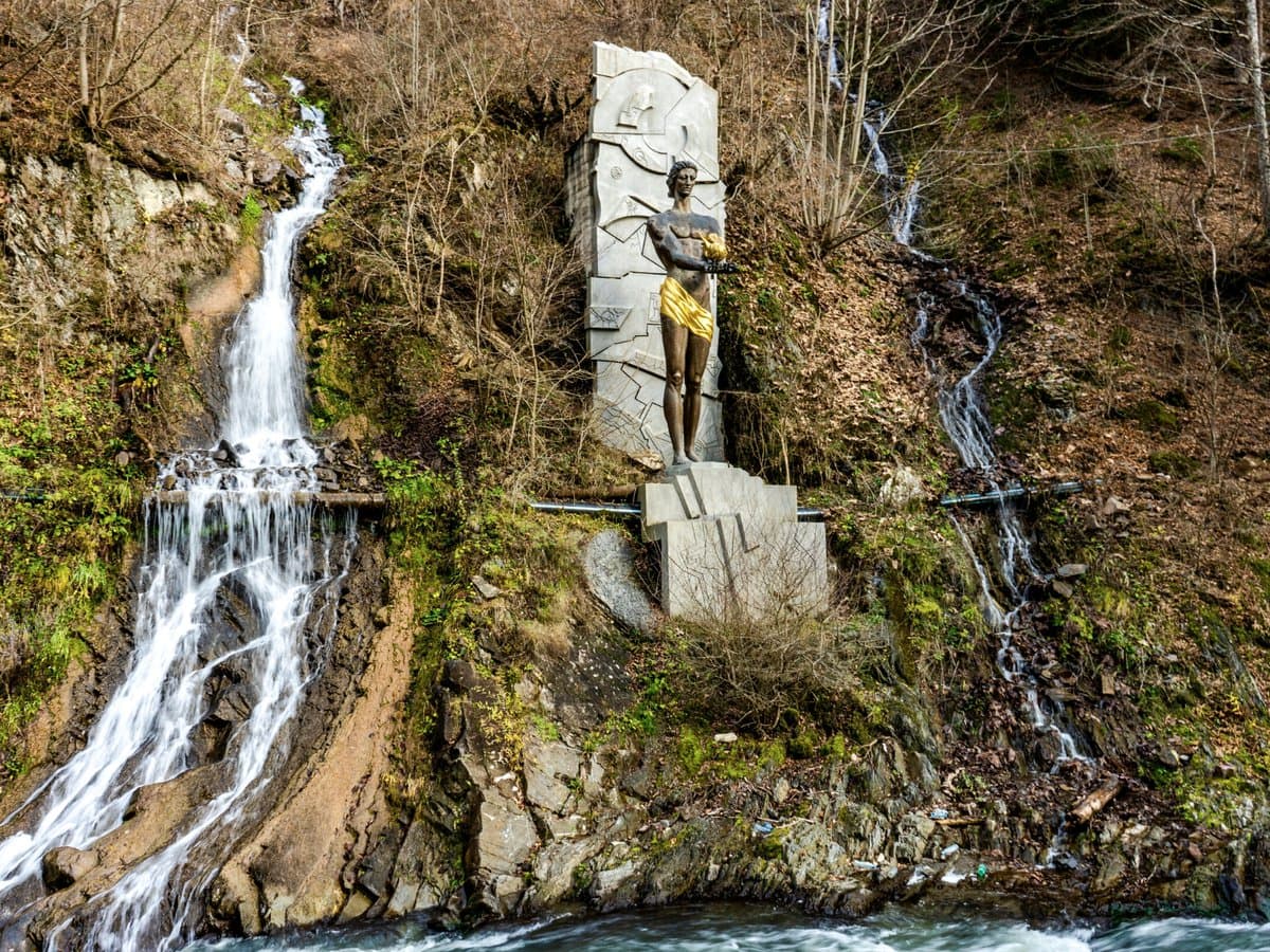 Mineral water springs of Borjomi, Georgia