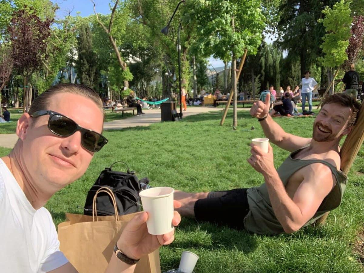 Picnic in Dedaena Park, Tbilisi