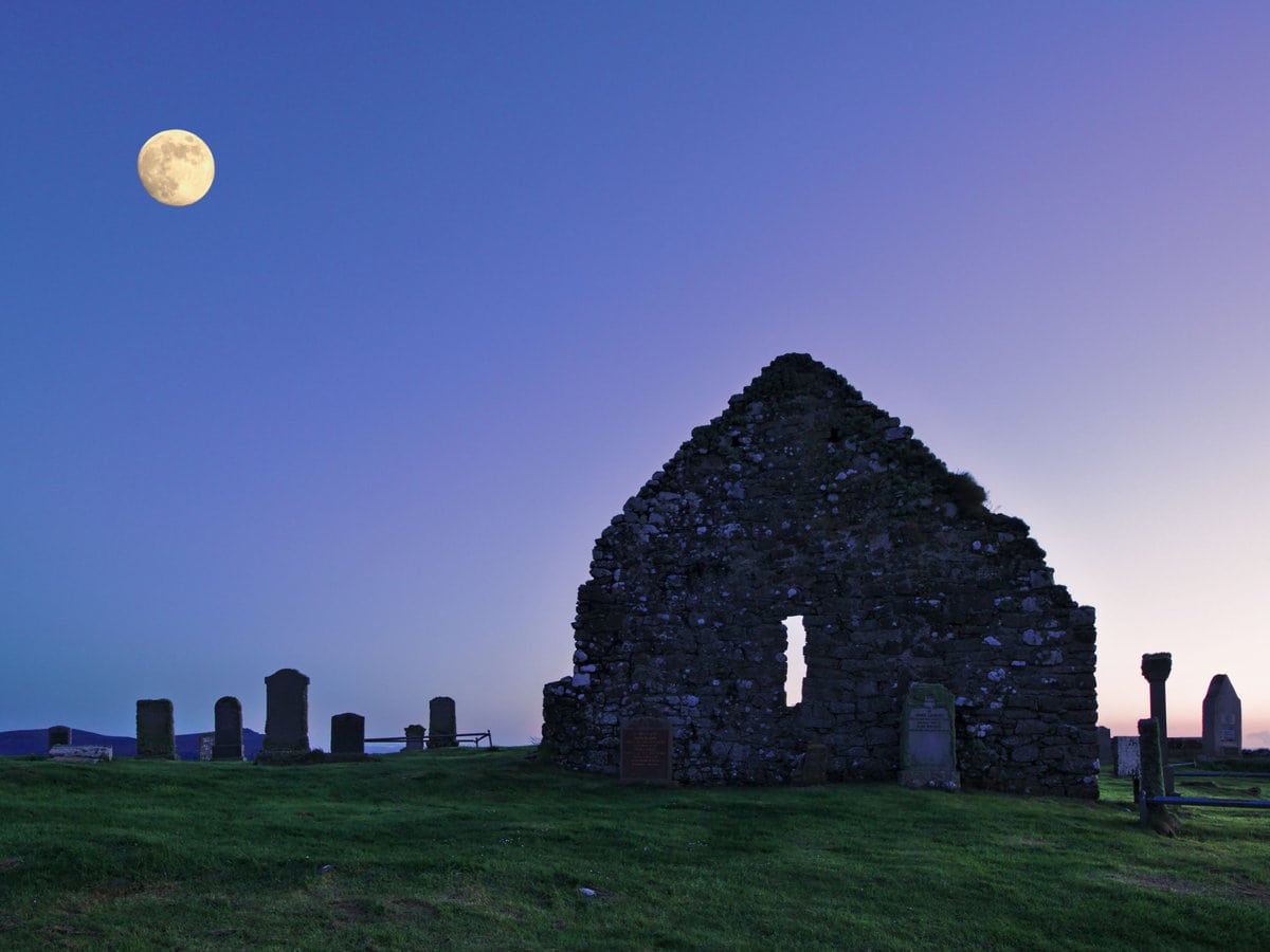 Trumpan Church on the Isle of Skye