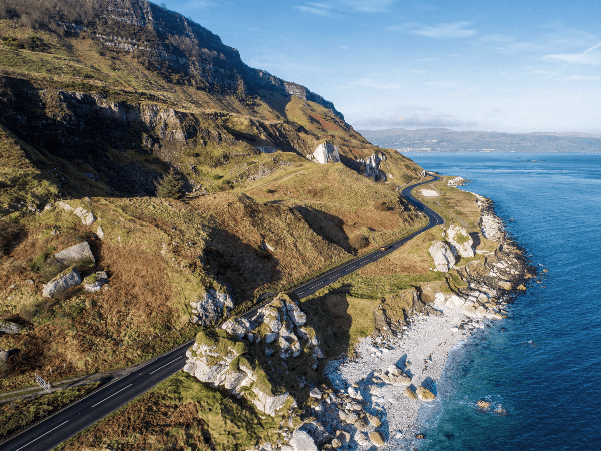 Causeway Coastal Route in Northern Ireland