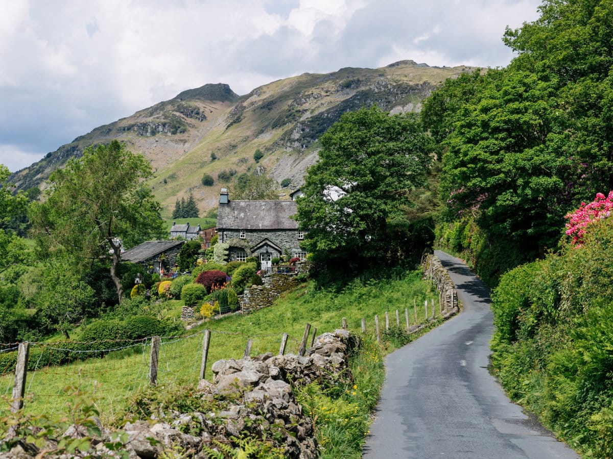 A cottage in Little Langdale, Lake District in North West England