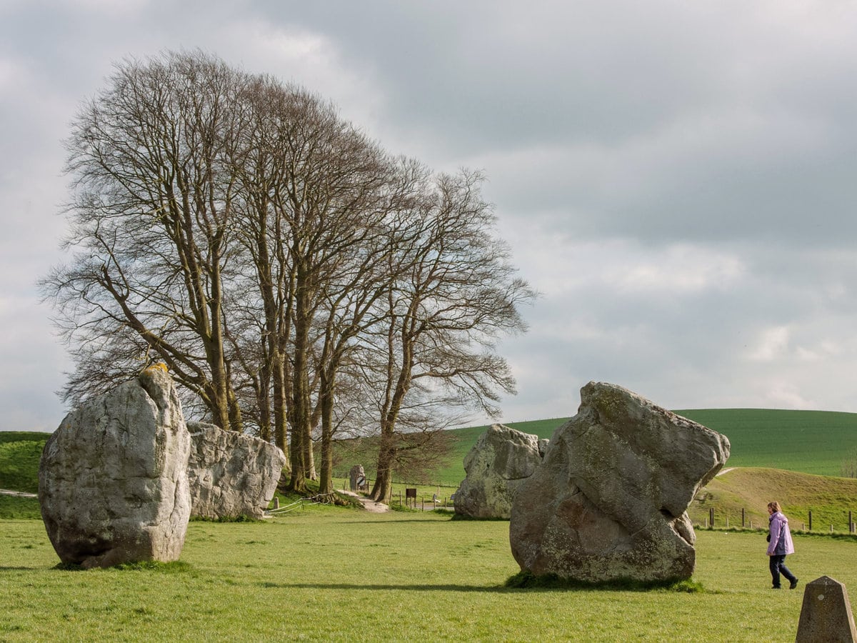 Avebury Stone Circle in Wiltshire, England