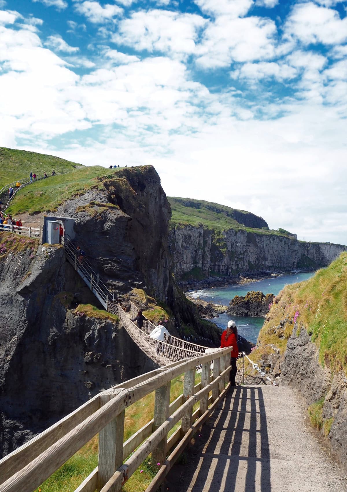 Carrick-a-Rede Rope Bridge in Northern Ireland