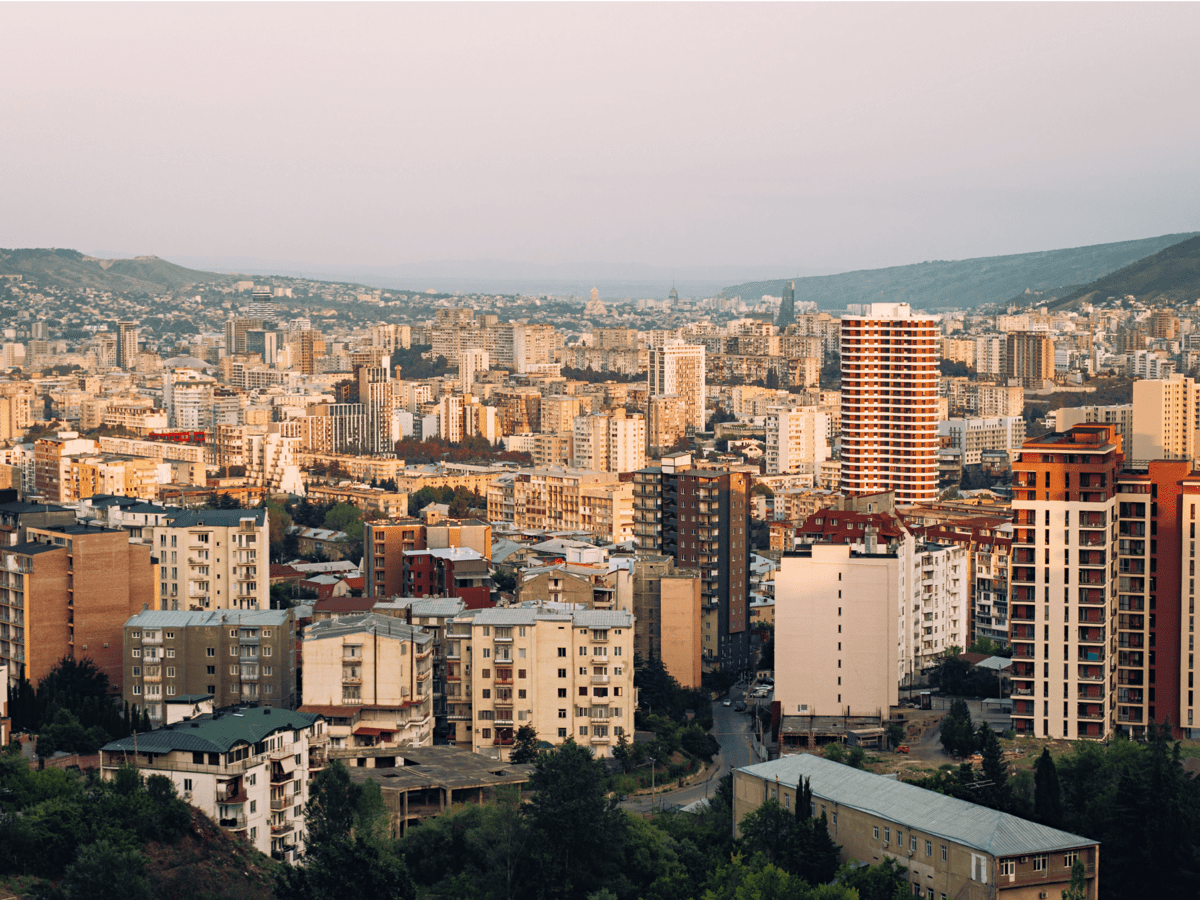 Saburtalo District in Tbilisi, Georgia