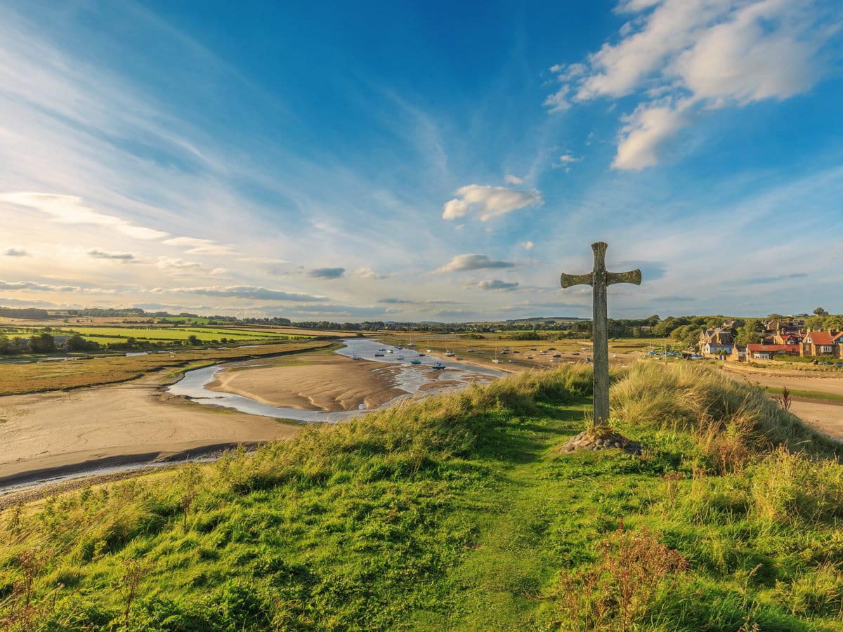 St. Cuthbert's Cross near Alnmouth in Northumberland
