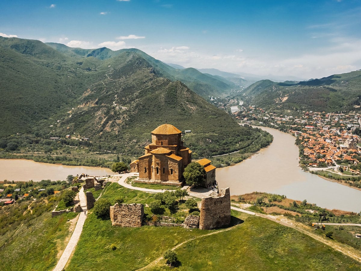 Jvari Monastery near Mtskheta, Georgia