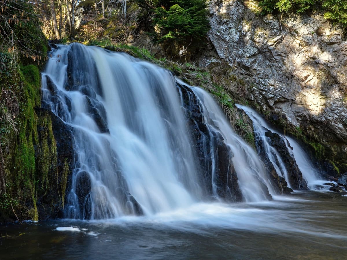 Dess Waterfall in Aberdeenshire, Scotland