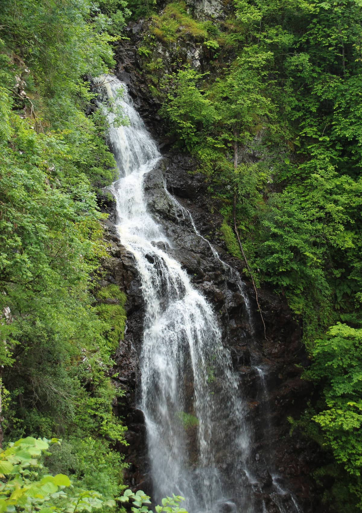 Falls of Divach in Scotland