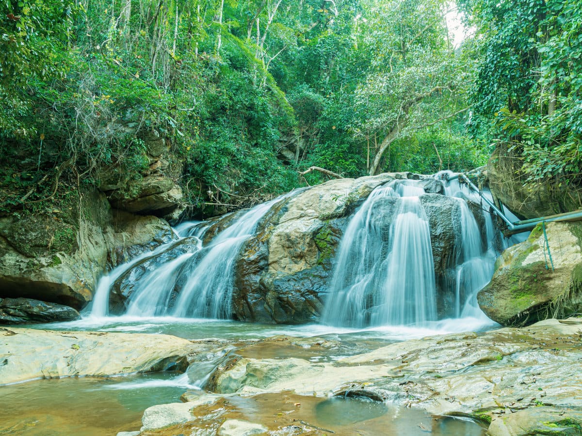 Mae Sa Waterfall in Chiang Mai, Thailand