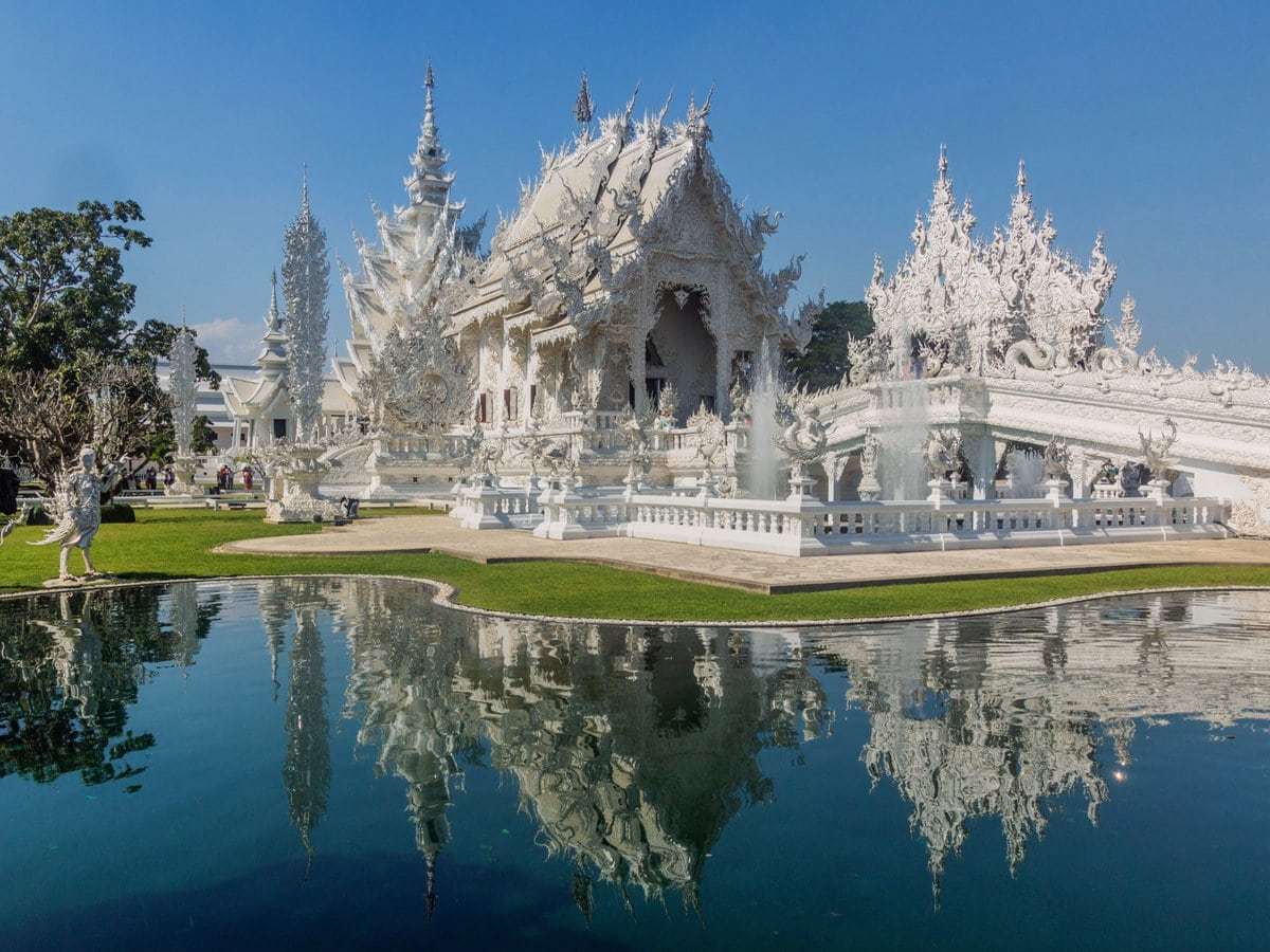 White Temple in Chiang Rai, Thailand