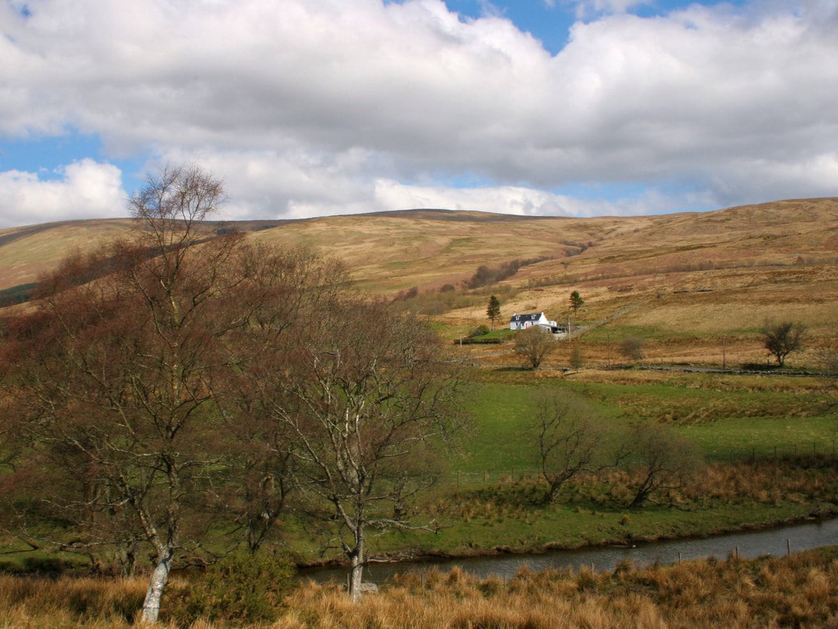 A view of Glen Fruin, Argyll, Scotland